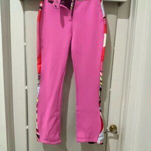 Pink Pucci ski pants